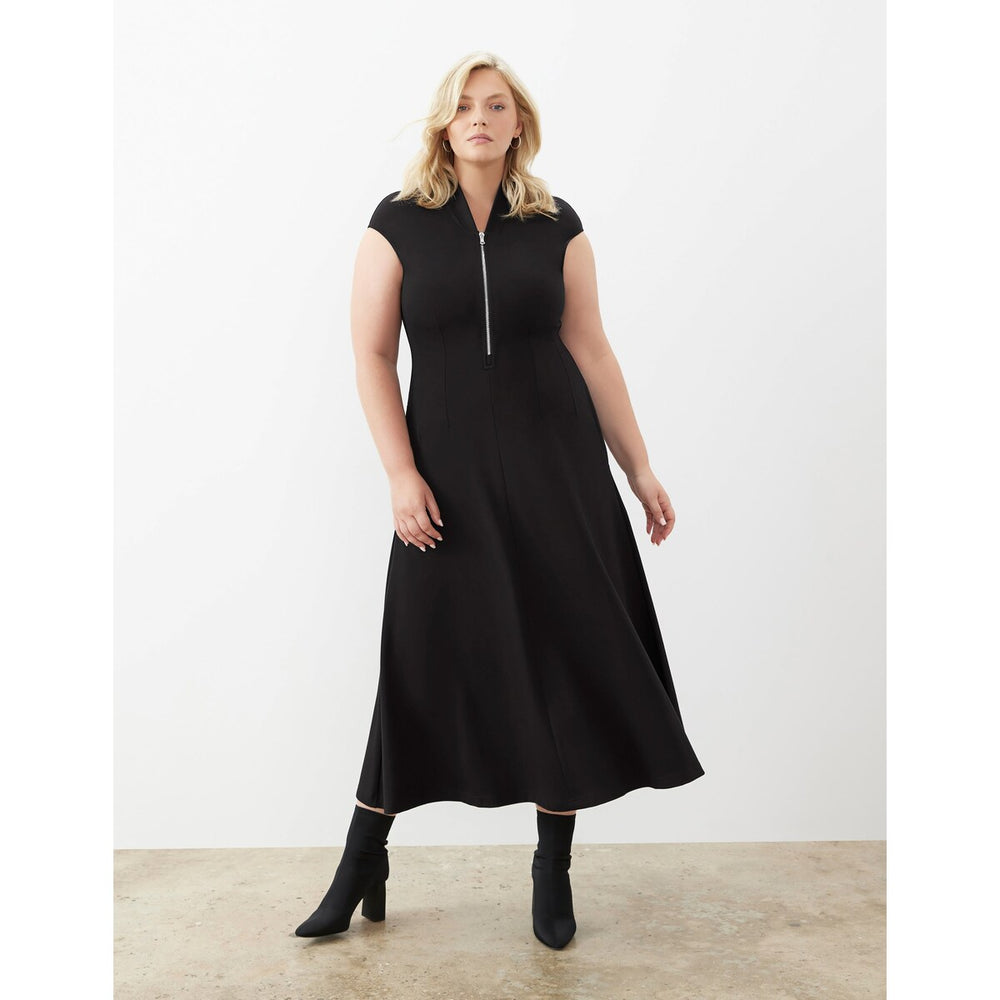 Gstq Zip Front Dress