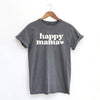 Happy Mama Puff Print Garment Dyed Tee