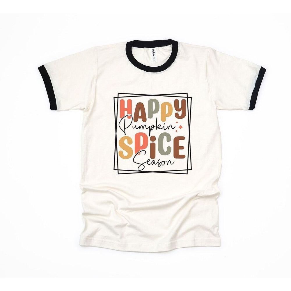 Happy Pumpkin Spice Season Ringer Tee