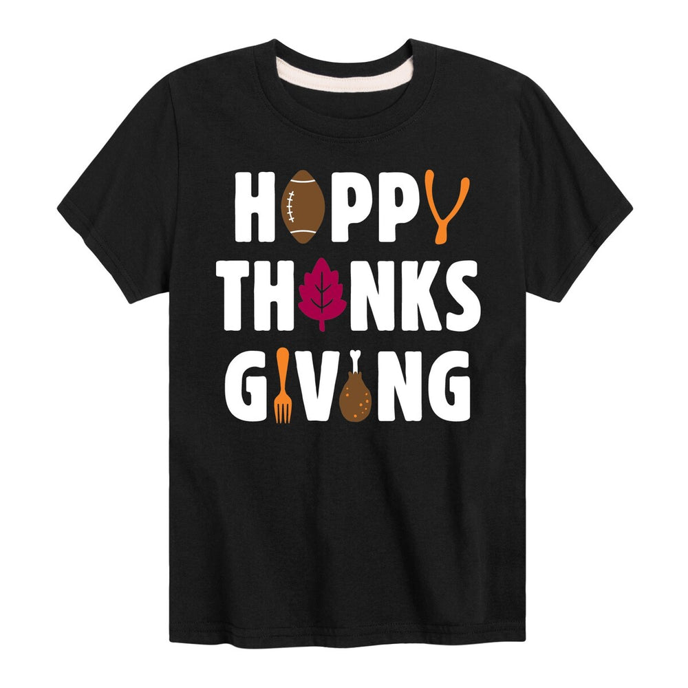 Happy Thanksgiving Icons Tee