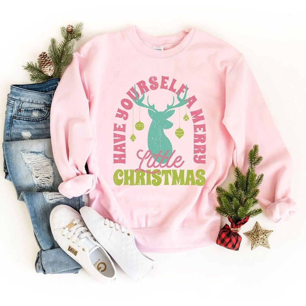 Have Yourself A Merry Little Christmas Graphic Sweatshirt