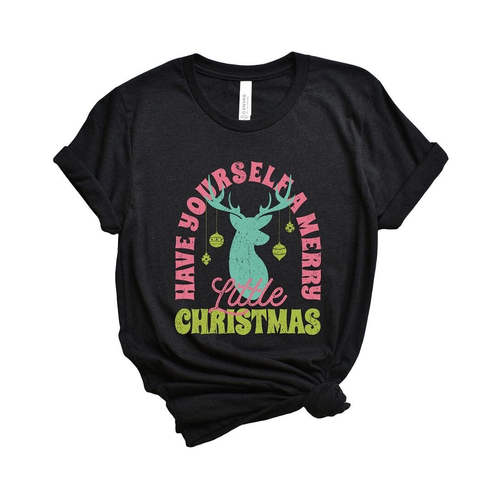 Have Yourself A Merry Little Christmas Short Sleeve Crewnneck Tee