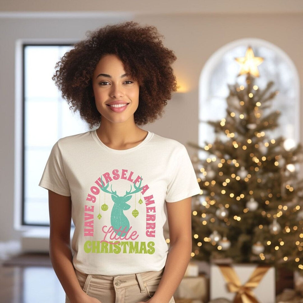 Have Yourself A Merry Little Christmas Short Sleeve Crewnneck Tee