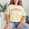 Hawaii Curved Garment Dyed Tee