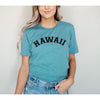 Hawaii Curved Short Sleeve Crewnneck Tee