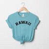 Hawaii Curved Short Sleeve Crewnneck Tee