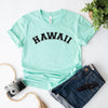 Hawaii Curved Short Sleeve Crewnneck Tee