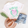 Hawaii Social Club Short Sleeve Crewnneck Tee