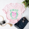 Hawaii Social Club Short Sleeve Crewnneck Tee