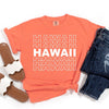 Hawaii Stacked Garment Dyed Tee