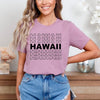 Hawaii Stacked Short Sleeve Crewnneck Tee