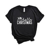 Hello Christmas Trees Short Sleeve Crewnneck Tee