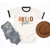 Hello Fall Stars Ringer Tee