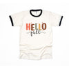 Hello Fall Stars Ringer Tee