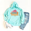 Hello Summer Flowers Graphic Hoodie