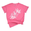 Hibiscus Spray Garment Dyed Tee