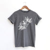 Hibiscus Spray Garment Dyed Tee