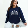 Hike More Worry Less Graphic Sweatshirt