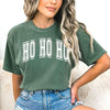 Ho Ho Ho Varsity Thick Outline Garment Dyed Tee