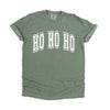 Ho Ho Ho Varsity Thick Outline Garment Dyed Tee