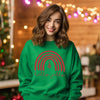 Holly Jolly Rainbow Graphic Sweatshirt