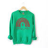 Holly Jolly Rainbow Graphic Sweatshirt