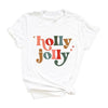 Holly Jolly Stars Short Sleeve Crewnneck Tee