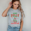 Holly Jolly Teacher Era Short Sleeve Crewnneck Tee