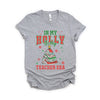 Holly Jolly Teacher Era Short Sleeve Crewnneck Tee