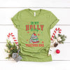 Holly Jolly Teacher Era Short Sleeve Crewnneck Tee