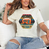 Home Is Where We Park It Badge Short Sleeve Crewnneck Tee