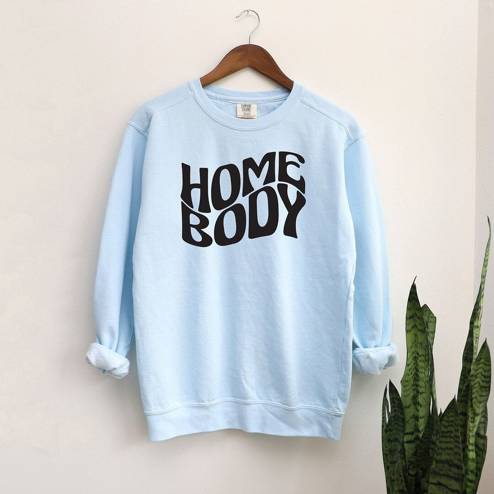 Homebody wavy Garment Dyed Sweatshirt