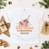 Hot Cocoa And Christmas Movies Garment Dyed Tee