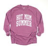 Hot Mom Summer Garment Dyed Long Sleeve