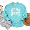 Hot Mom Summer Garment Dyed Long Sleeve