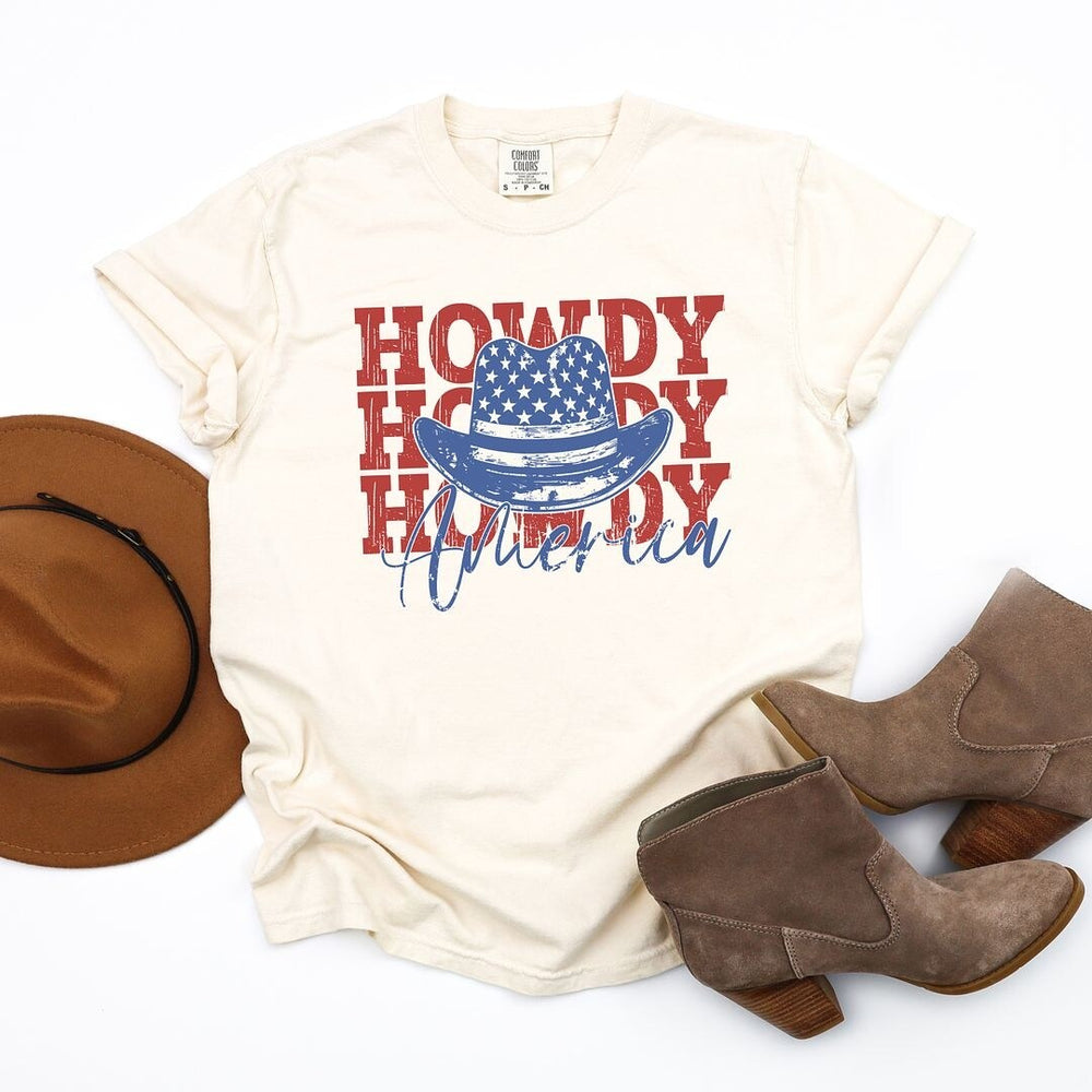 Howdy America Garment Dyed Tee