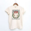 Howdy Christmas Bull Garment Dyed Tee