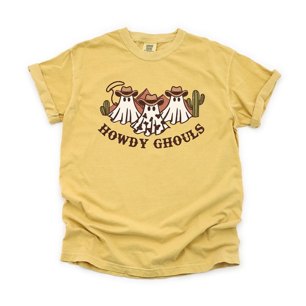 Howdy Ghouls Trio Garment Dyed Tee