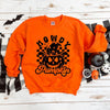 Howdy Pumpkin Checkered Sweatshirt