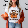 Howdy Pumpkin Hat Short Sleeve Tee