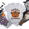 Howdy Pumpkin Hat Short Sleeve Tee