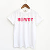 Howdy Smiley Face Garment Dyed Tee