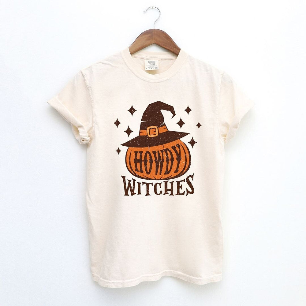 Howdy Witches Stars Garment Dyed Tee