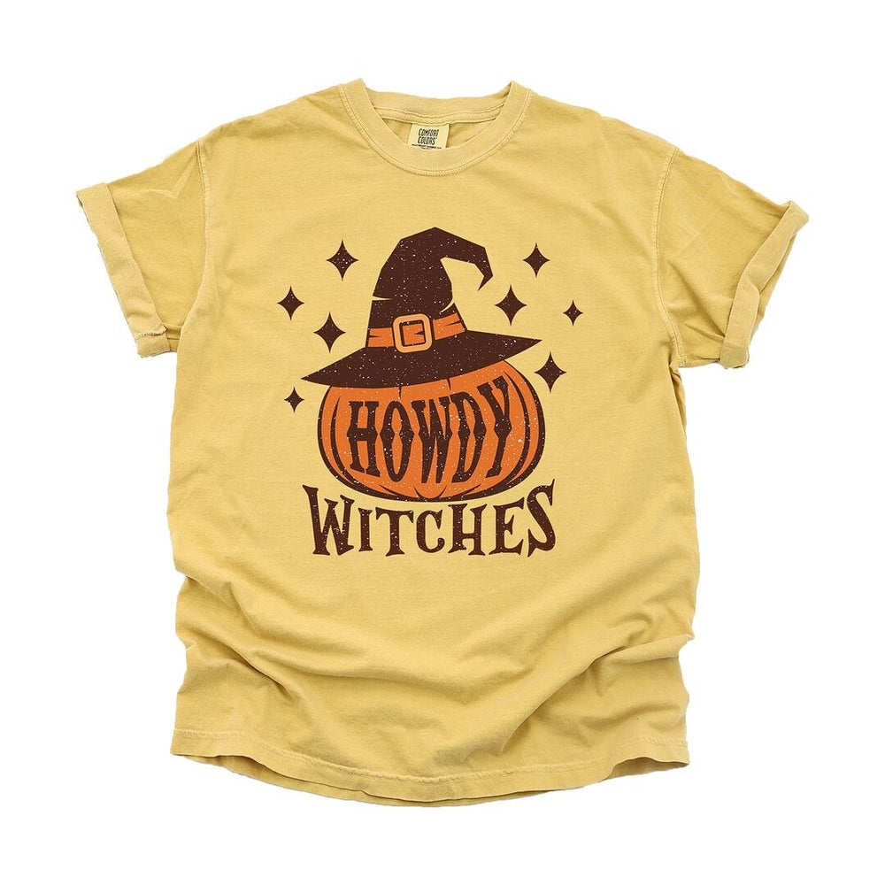 Howdy Witches Stars Garment Dyed Tee