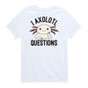 I Axolotl Questions