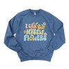 I Can Buy Myself Flowers Colorful Graphic Sweatshirt