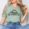 I Prefer Plants to People Short Sleeve Crewnneck Tee