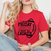 I Spend Friday Nights Under The Lights Short Sleeve Crewnneck Tee