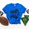 I Spend Friday Nights Under The Lights Short Sleeve Crewnneck Tee