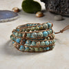 Imperial Jasper Wrap Bracelet